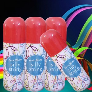 OEM Colorful Siilly String Crazy Ribbon til fødselsdag og julefest