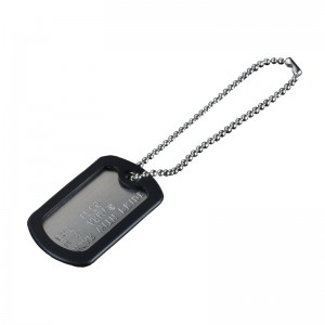 Factory Wholesale Custom Metal Military Dog Tag Holdbar Cute Anodized Aluminum Blank Hund Tags