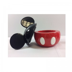 Høj kvalitet Dejlig Mickey Mouse Resin Home Storage Container Jar