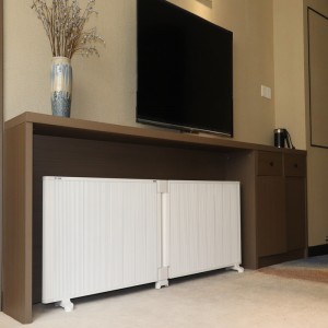 Folding fritstående rumvarmere