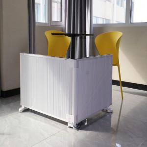 Folding fritstående rumvarmere