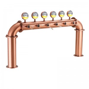 6 måde bro øl tårn med ølhaner