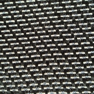 Genbrugsvævet vævet taske