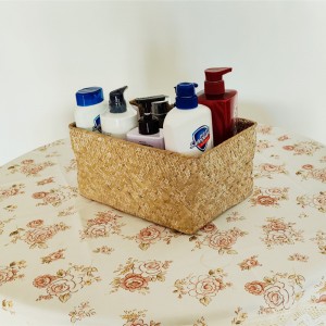 Håndvævet Square Seagrass Basket