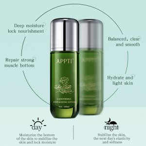 Appti hudpleje lotion ganoderma ungdom fugtgivende blanke ansigt reparation lotion