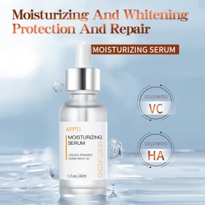 Engros hundehyaluronsyre serum whitening og fugtgivende hudpleje vitamin C serum