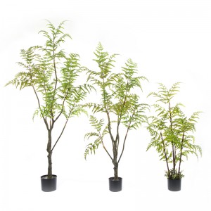 Hot Sale Realistisk Chlorophytum Comosum Tree Artificial Plant Artificial Tree Potted Fern