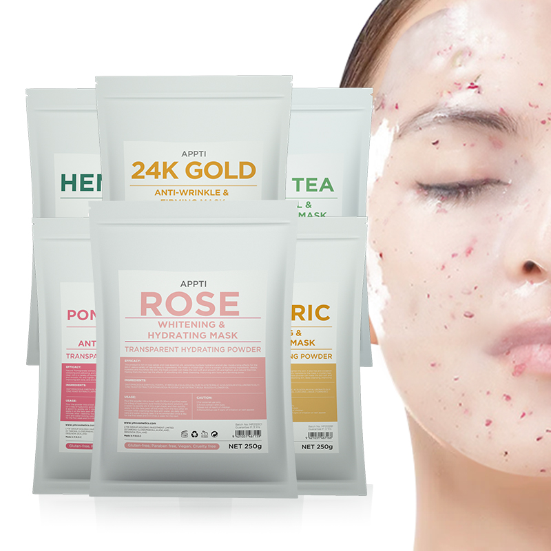Spa Face Anti Aging Rose Hydro Jelly Powder Mask Rose Jelly Mask Engros For Kvinde