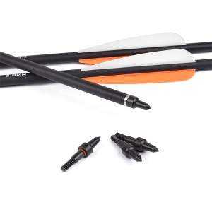 Elong Outdoor 119668 OD8.8mm Rollfiberglass Bolts TPU Streamline Vinges Arrows Bueskydning Crossbow Bolts