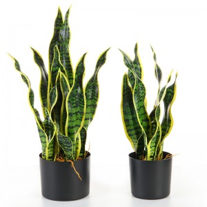Hot Sale Green Indendørs Home Plastic Artificial Plants Dekorative til Stue