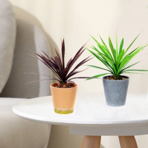 Hot Sale High Quality Engros Plastic Artificial Potted Plants Kunstig grøn Dekorativ