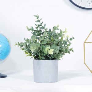 Factory leverer direktenyudformede kunstige potteplanter kunstige grønne dekorative med flot udseende og ægte rørt stemning