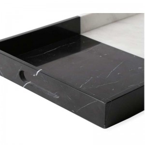 Høj kvalitet marmor servering bakke