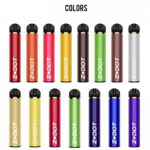 1500 puffs disponibel elektronisk cigaret