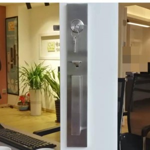 8005 Moderne hoveddør hardware hoveddør håndtag og deadbolt sæt