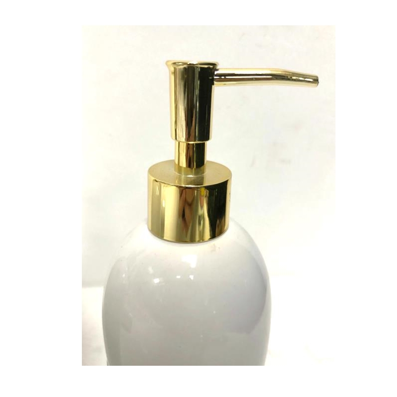 Klassisk keramisk flydende sæbe lotion shampoo dispenser badeværelse tilbehør