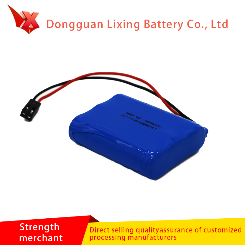 UL 18650 lithium batteri 11.1v Batteri 2000MAH18650 Batteriets værktøj Batteri