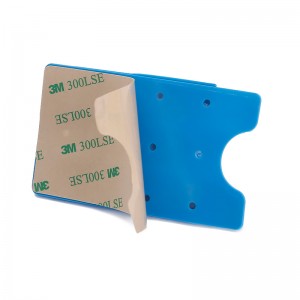 Silikone tegnebog telefonhus med kortholder tilnæsten alle smartphones