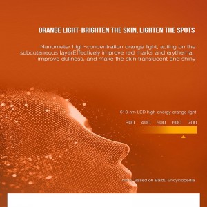 Korea Design LED PDT skønhed ansigtsmaske professionel skønhedssalon 3 farve Photon PDT Red LED Facial Light Therapy Beauty Mask