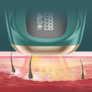 IPL LASER Hårfjerning Bærbar Hårfjernelse Device IPL EPLIATER Permanent Home Laser Hårfjerning