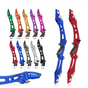 Elongarrow 221006 ET-8 25inches Aluminium Alloy LH ILF Bueskydning Recurve Bow Handle Riser