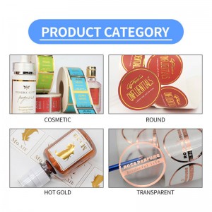 Moderigtigt, high-end og smukke brugerdefinerede etiketter