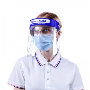 Medicinsk højkvalitets anti-tåge Disposable Transparent Face Shields