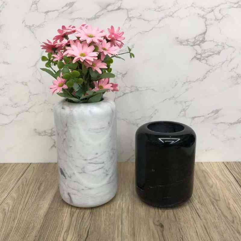 Enkelt design Hjem Dekorativ Naturl Marmor Vase