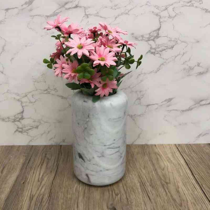 Enkelt design Hjem Dekorativ Naturl Marmor Vase