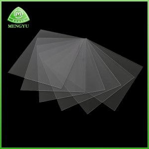 Høj gennemsigtig PVC ark materiale plastfilm plast folding boks blister boks trykning emballage/isolering brandsikring inflaming retarding