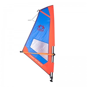 Freeride Windsurf Sail, Boom, Uphaul Windsurfing, Mast Extension og Base