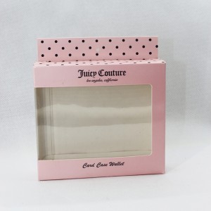 Papirboks med vindue