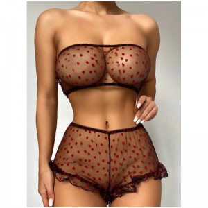 2022 Hot Sale på lager Transparente mesh damer sexet undertøj, engros kvinders sexet undertøj, hipster blonder kvinders trusser