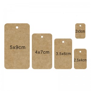 Kraft Paper Tag.