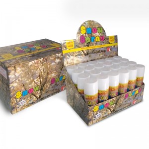 Bedste pris 150ml Hvid Skum Spray Taiwan Snow Spray