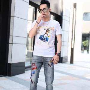 Mænds Digital Print T-Shirt