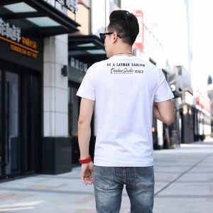 Crewneck strikket t-shirt