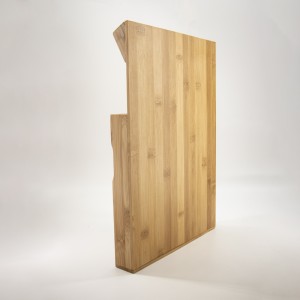 Natural Bamboo Knife Block Drawer Organizer Set