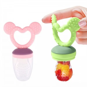 Silikone baby frugt mad feeder pacifier, spædbarn frugt tænder teether legetøj
