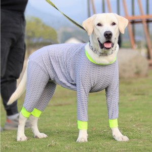 Kæledyr hoodies engros bomuld fleece blød varm hund tøj sele hund pyjamas kæledyr tøj