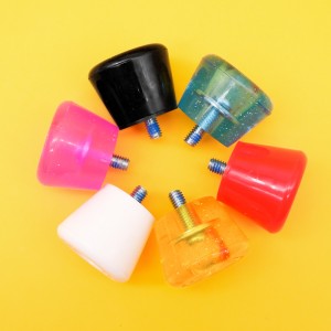 Fabrikspris 5/16 \\\\ \'\\\\\' Pure Color Bolt-on Toe Stop for Roller Skate