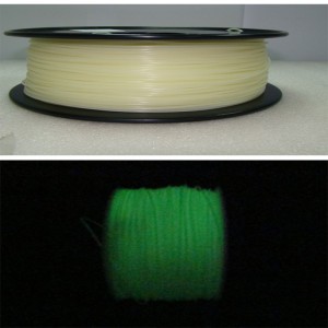 Pinrui 3D-printer 1.75mm GOLW Green Filament til 3D-printer