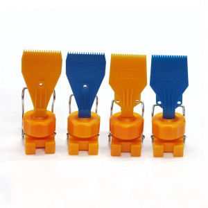 Plastluftblæser dyse