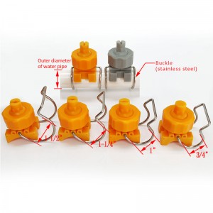 Plastjusterbar kugle klipdyse