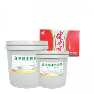 Vandbaseret præ-trykfarve