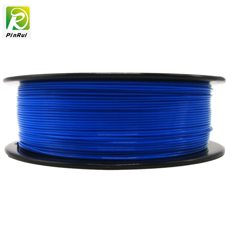 Pinrui Høj kvalitet 1kg 3D PLA Printer Filament Blue Color