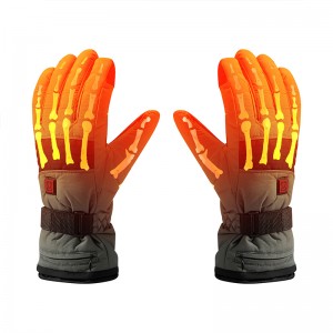 Kina engros leverandør opvarmet vinterhandsker med temperaturregulator