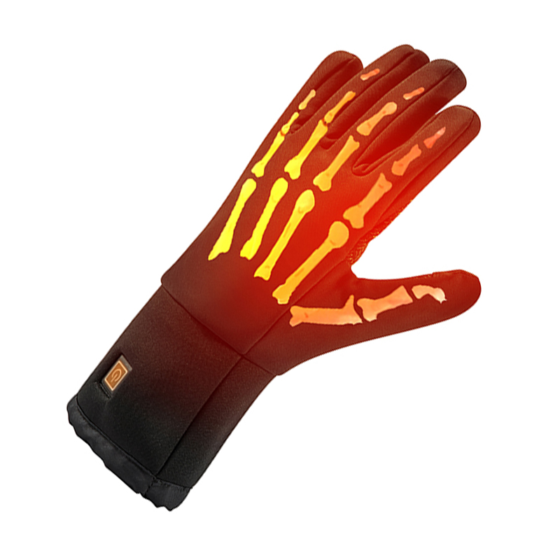 Elektriske vandtæt varme handsker til skiløb, justerbar temperaturbatteriopvarmning Handsker til mænd/women