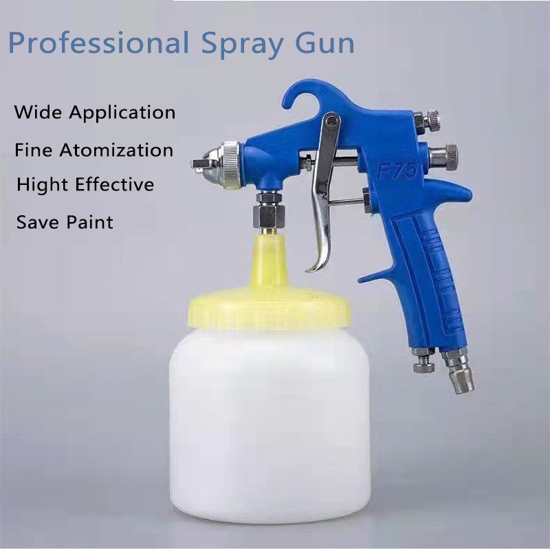 PQ-2 Air Spray Gun 2,0 mm Dysen OEM Factory Plastic Metal Høj effektivitet Athéizing Pneumatic Paint Tools til bil og møbler
