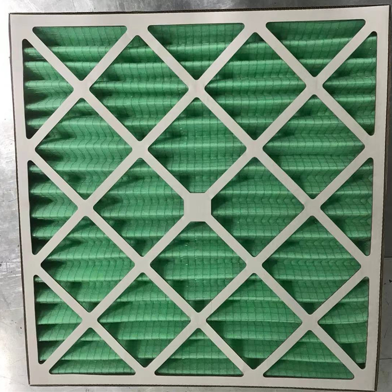 MERV8 Papirramme Primær Effektivitet Pre Panel HVAC Air Filter til husdyr&Pig Farm